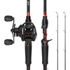 Cast: Left Reel  6'0''- M Rod(2 Pcs + Extra Tip)
