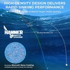 image:imageKastKing Hammer Depth Charge Weighted Fishing Line Made in The USA LeadFree Fast Sinking 9Carrier Braided Fishing Line Nano Bismuth Coated Saltwater Trolling Line Color Changes Every 10 Yards100 Yds15 LB025mm