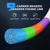 image:imageKastKing Hammer Depth Charge Weighted Fishing Line Made in The USA LeadFree Fast Sinking 9Carrier Braided Fishing Line Nano Bismuth Coated Saltwater Trolling Line Color Changes Every 10 Yards100 Yds18 LB028mm