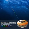 image:imageKastKing Hammer Depth Charge Weighted Fishing Line Made in The USA LeadFree Fast Sinking 9Carrier Braided Fishing Line Nano Bismuth Coated Saltwater Trolling Line Color Changes Every 10 Yards100 Yds27 LB033mm