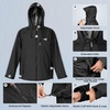 image:imageKastKing HydroSense Essential Waterproof Rain Suit for Men and Women Lightweight Durable Outdoor Gear for Fishing HikingBlack