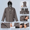 image:imageKastKing HydroSense Essential Waterproof Rain Suit for Men and Women Lightweight Durable Outdoor Gear for Fishing HikingBrown