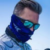 image:imageKastKing Sol Armis Neck Gaiter  UPF 50 Face Mask  UV Sun Protection Mask for Men amp Women Fishing HikingG Blue Patriot Size 19x95