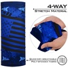 image:imageKastKing Sol Armis Neck Gaiter  UPF 50 Face Mask  UV Sun Protection Mask for Men amp Women Fishing HikingG Blue Patriot Size 19x95