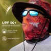 image:imageKastKing Sol Armis Neck Gaiter  UPF 50 Face Mask  UV Sun Protection Mask for Men amp Women Fishing HikingN Blaze Faded Size 19x95