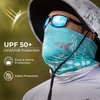 image:imageKastKing Sol Armis Neck Gaiter  UPF 50 Face Mask  UV Sun Protection Mask for Men amp Women Fishing HikingO Turquoise Fizz Fade Size 19x95