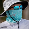image:imageKastKing Sol Armis Neck Gaiter  UPF 50 Face Mask  UV Sun Protection Mask for Men amp Women Fishing HikingO Turquoise Fizz Fade Size 19x95