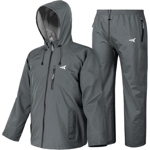 image:imageKastKing HydroSense Essential Waterproof Rain Suit for Men and Women Lightweight Durable Outdoor Gear for Fishing HikingGrey