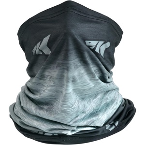 image:imageKastKing Sol Armis Neck Gaiter  UPF 50 Face Mask  UV Sun Protection Mask for Men amp Women Fishing HikingB Black Gray Fade Size 19x95