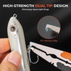 image:imageKastKing TiForge Titanium Jaw Fishing Pliers  CorrosionResistant Freshwater amp Saltwater Pliers DualTip Design Safety Lock Secure Sheath amp Tether System76 Titanium Jaw PlierOrangeBlack