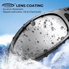 image:imageKastKing Hiwassee Polarized Sport Sunglasses for Men and Women Wrap Sunglasses for Fishing Cycling and RunningUV ProtectionFrame Gloss Metalic Gun  Lens Silver Mirror