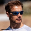 image:imageKastKing Hiwassee Polarized Sport Sunglasses for Men and Women Wrap Sunglasses for Fishing Cycling and RunningUV ProtectionFrame Gloss Tal Light Gray  Lens Blue Ocean Mirror