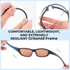 image:imageKastKing Hiwassee Polarized Sport Sunglasses for Men and Women Wrap Sunglasses for Fishing Cycling and RunningUV ProtectionFrame Matte Blackout  Lens Ice Mirror