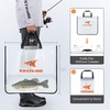 image:imageKastKing EliteTote Tournament Fishing WeighIn Bag  24 x 22 100 Leakproof PunctureResistant Reinforced Carry Handles Builtin Drain Valve for TournamentsClear
