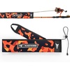 image:imageKastKing MeshGuard Camo Fishing Rod Sleeves Fits Casting Spinning RodsOrange Camo 1 Pcs