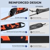 image:imageKastKing MeshGuard Camo Fishing Rod Sleeves Fits Casting Spinning RodsOrange Camo 4 Pcs