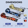 image:imageKastKing MeshGuard Camo Fishing Rod Sleeves Fits Casting Spinning RodsOrange Camo 4 Pcs