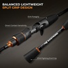 image:imageKastKing Zephyr Finesse Spinning amp Casting Fishing Rods73 ML Fast 3pcs Extra Tip