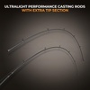 image:imageKastKing Zephyr Finesse Spinning amp Casting Fishing Rods73 ML Fast 3pcs Extra Tip
